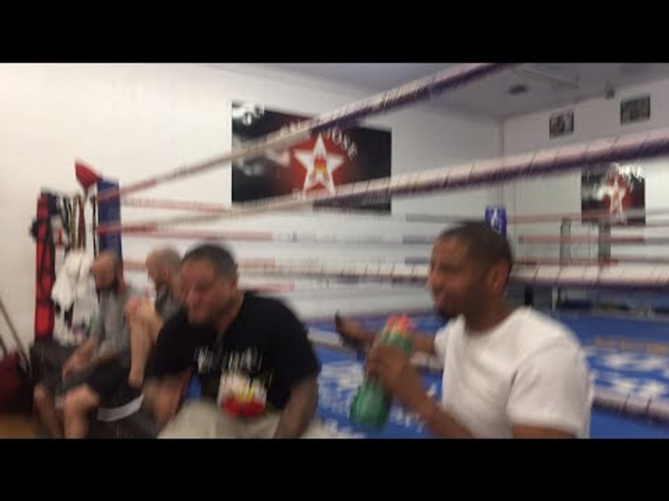 In camp mayweather vs mcgregor