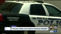 Police nab alleged storage robber in Mesa