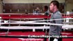 canelo alvarez vs erislandy lara canelo fast and strong in camp EsNews