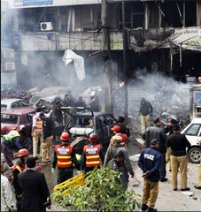 Blast on Quetta's Gulistan Road