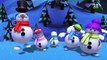 Snowman Finger Family - Christmas Carols - Five Little Snowmen - Xmas With Farmees
