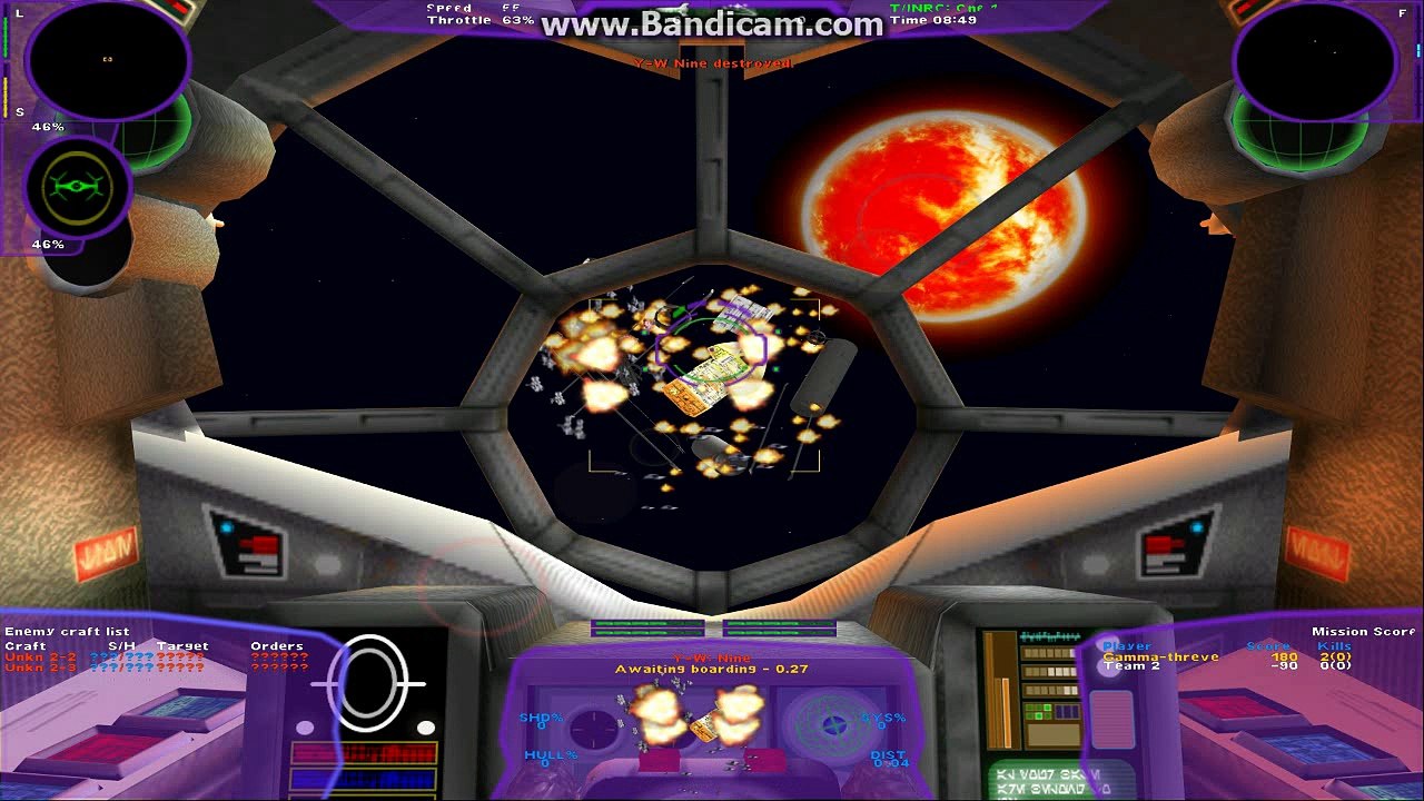 Skirmish: TIE RGI vs. 4x Y-Wings (Star Wars: X-Wing Alliance)