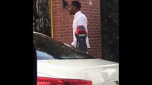 Safaree Gets Jumped By Meek Mill Goons without a single scratch left!!