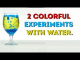 2 AMAZING experiments with water | Tricks Channel