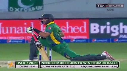 SHAHID AFRIDI DESTROYS LIAM PLUNKET AND ENGLAND IN ONE OVER! 2015