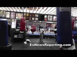 light heavyweight boxin star anatoliy dudchenko working out EsNews