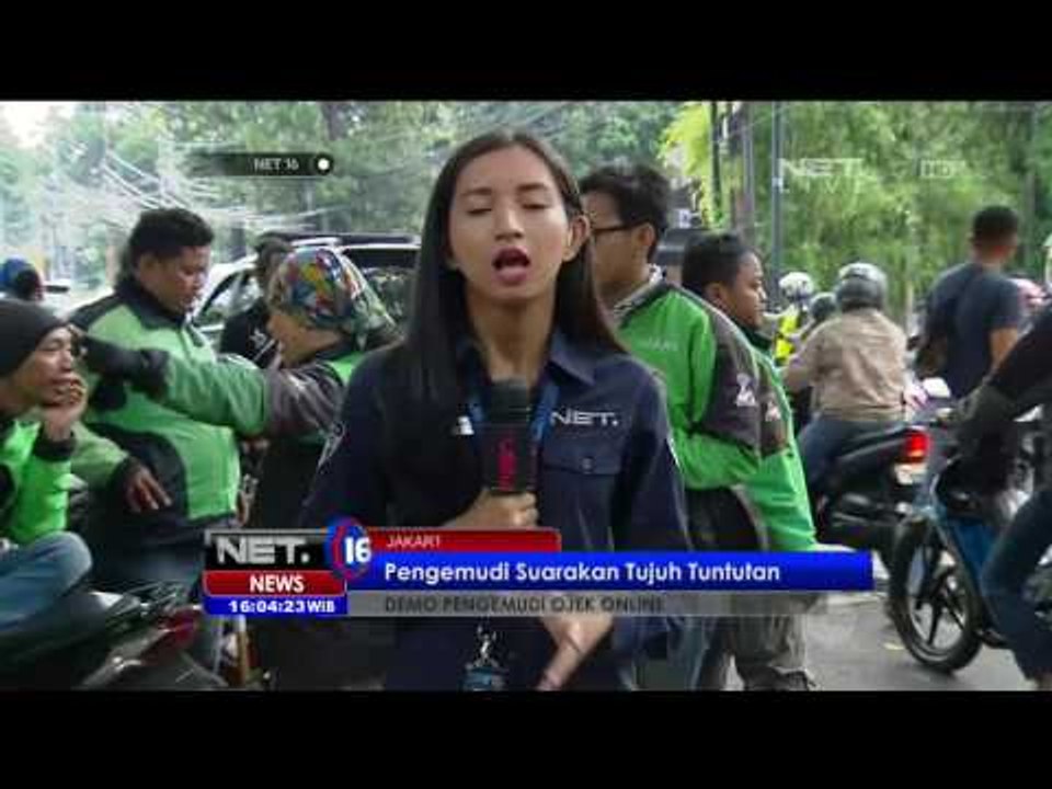 Live Report Demo Ojek Online - NET 16