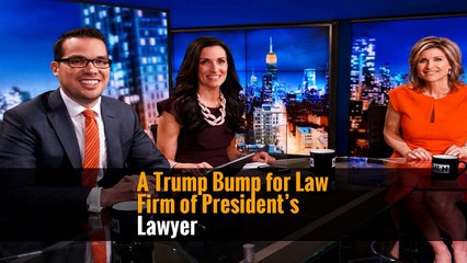 A Trump Bump for Law Firm of President’s Lawyer