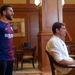 Casillas piégé par le sosie de Messi
