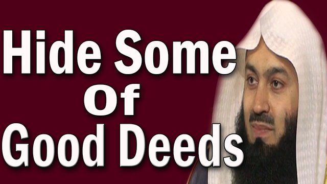 Protection Against Secret Sins –Mufti Menk