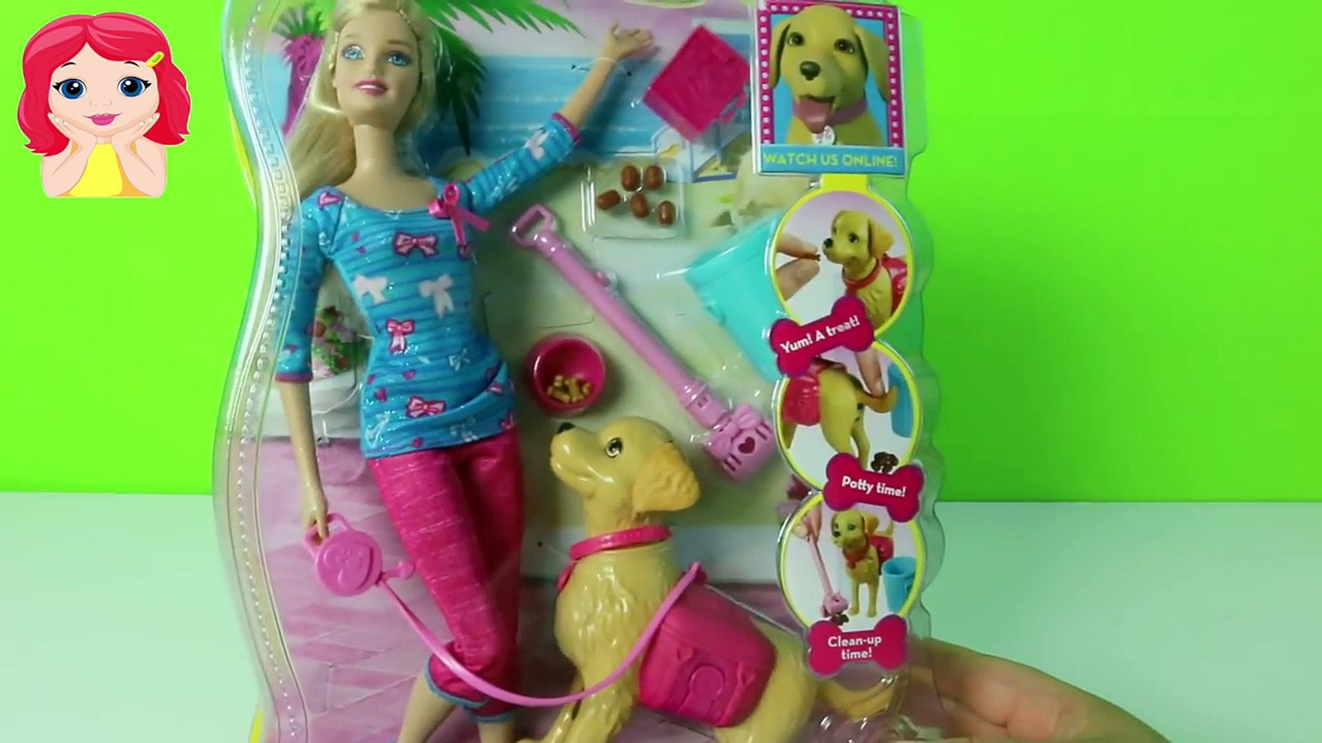 barbie perrito hace popo