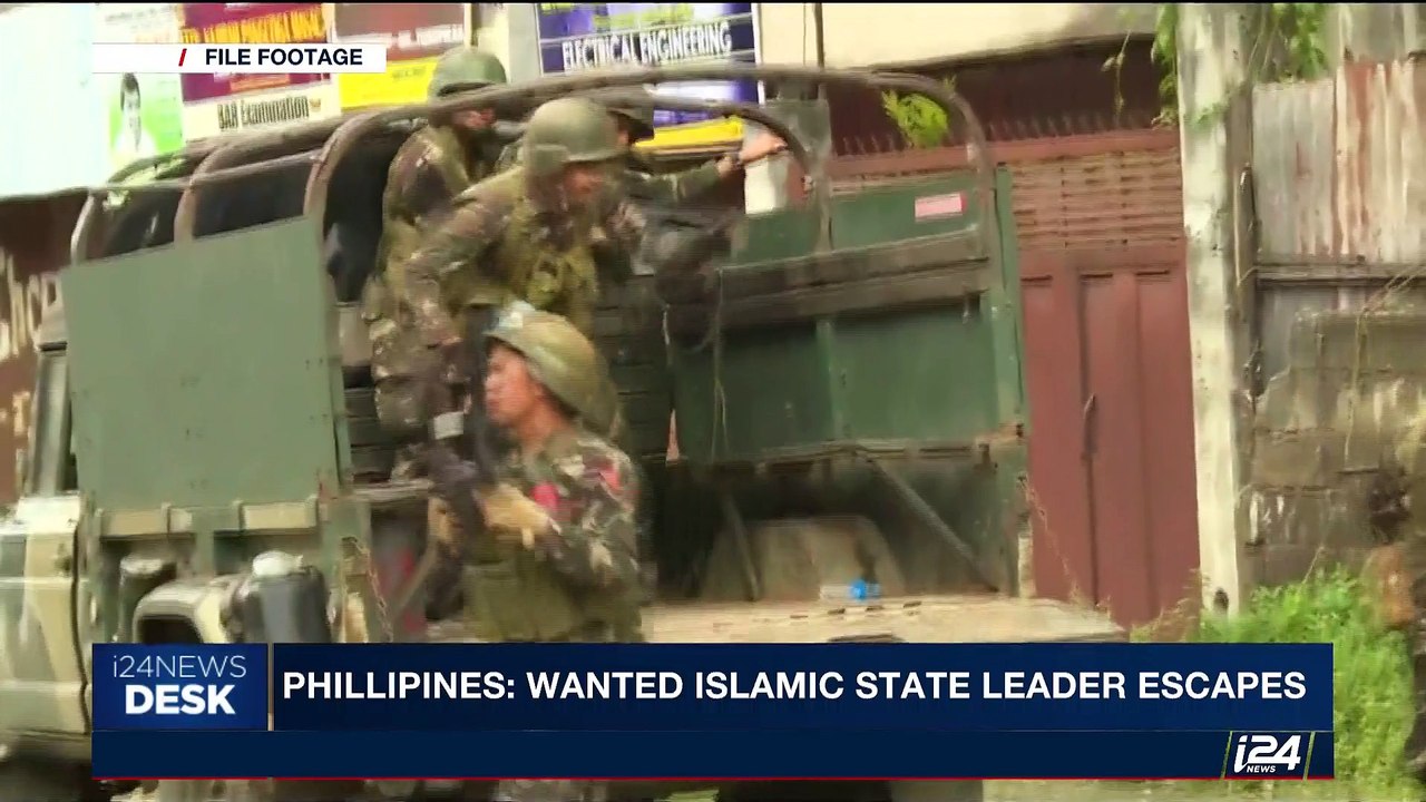 i24NEWS DESK | Phillipines: Wanted Islamic stat...