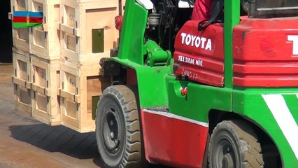 Rusiyadan alınan hərbi texnikanın ölkəmizə gətirilməsi davam edir - 24.06.2017