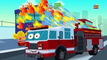 Fire Truck Finger Family Nursery Rhymes Songs For Childrens Video For Kids And Babies