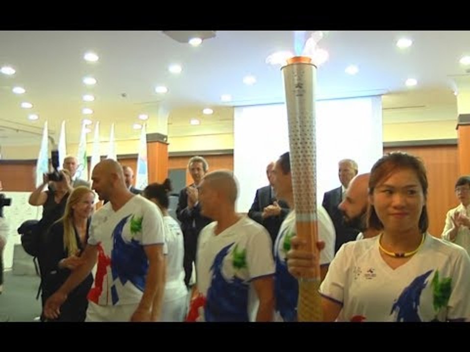 Universiadi, al campus di Fisciano arriva la Torcia di Taipei (23.06.17)