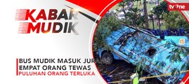Bus Mudik Masuk Jurang, Empat Orang Tewas dan Puluhan Terluka