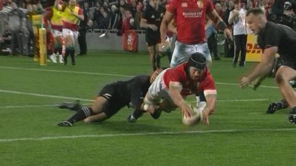 Tournée des Lions Britanniques - La réaction des Lions avec cet essai splendide