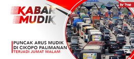 Puncak Arus Mudik di Cikopo Palimanan Terjadi Jumat Malam