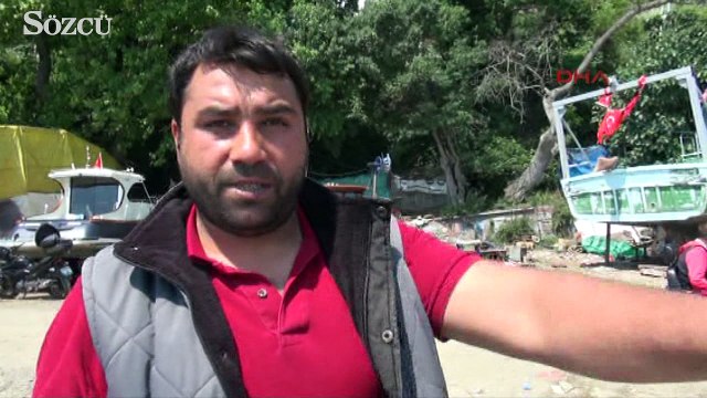 Sarıyer'de balıkçı teknesi kayalıklara çarptı