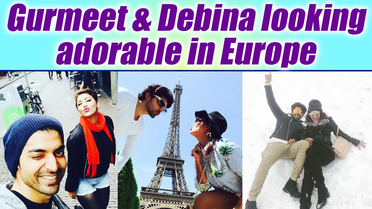 Gurmeet Choudhary and Debina Bonnerjee chill ou...