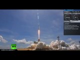 SpaceX launches Bulgarian satellite on recycled rocket