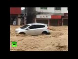 RAW: Devastating typhoon Nepartak wreaks havoc in Eastern China