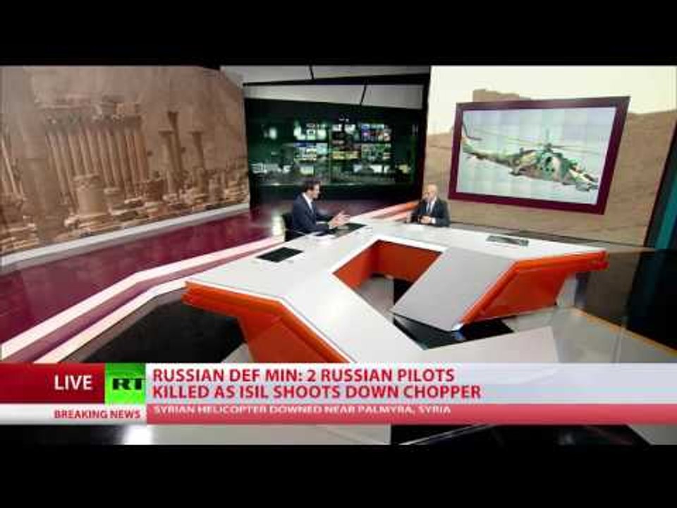 ISIS shoots down chopper near Palmyra, 2 Russian military instructors killed