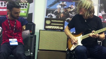 Gitar çalmak için ellerine ihtiyacı yok!