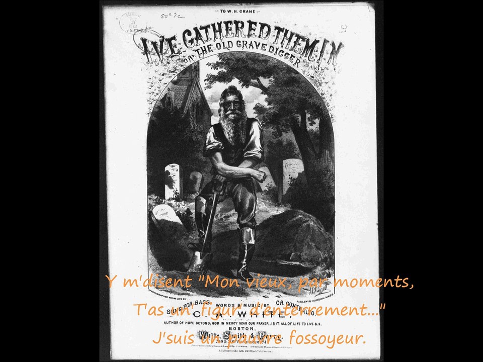 Le Fossoyeur (G. Brassens) version B93