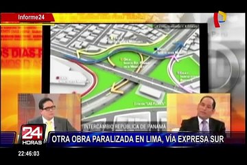 Vía Expresa Sur: otra obra paralizada en Lima