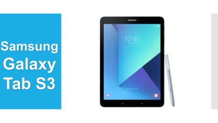 Samsung Galaxy Tab S3 Review
