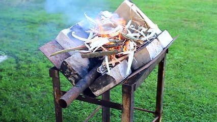 Giant Hunting Knife - Knife Making