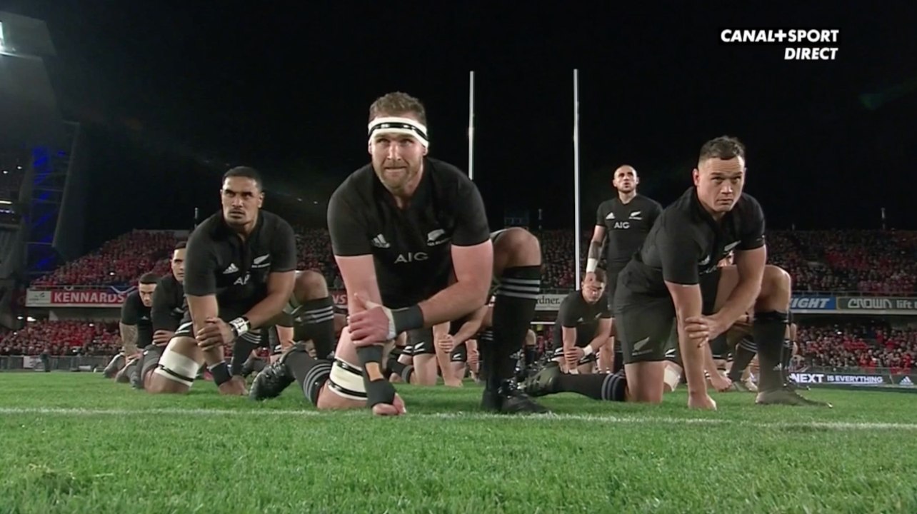 Le Haka des All Blacks face aux Lions Britanniques
