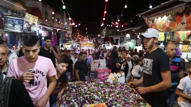 استعدادات المقدسيين لعيد الفطر