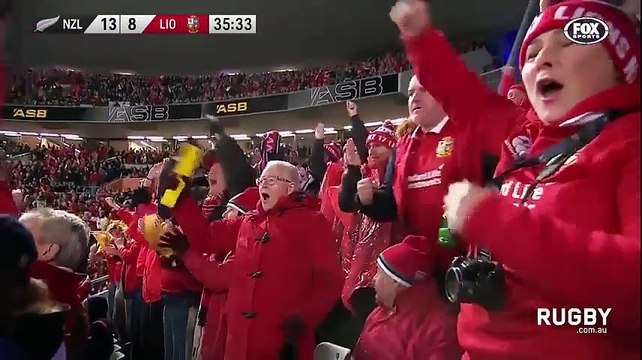 Les All Blacks trop forts pour les Lions britanniques et irlandais