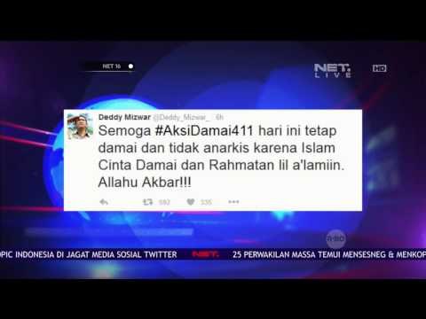 Aksi Damai Ikut Ramaikan Media Sosial - NET16