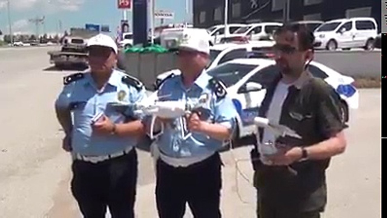 Drone ile ceza kesmek
