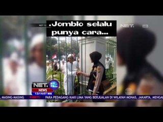 Berikut Foto foto yang Viral saat Aksi 4 November - NET 12