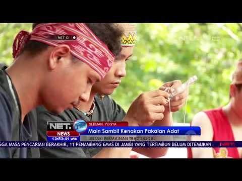 Pelestarian Permainan Tradisional Dayak di Pusat Kebudayaan UGM - NET 12