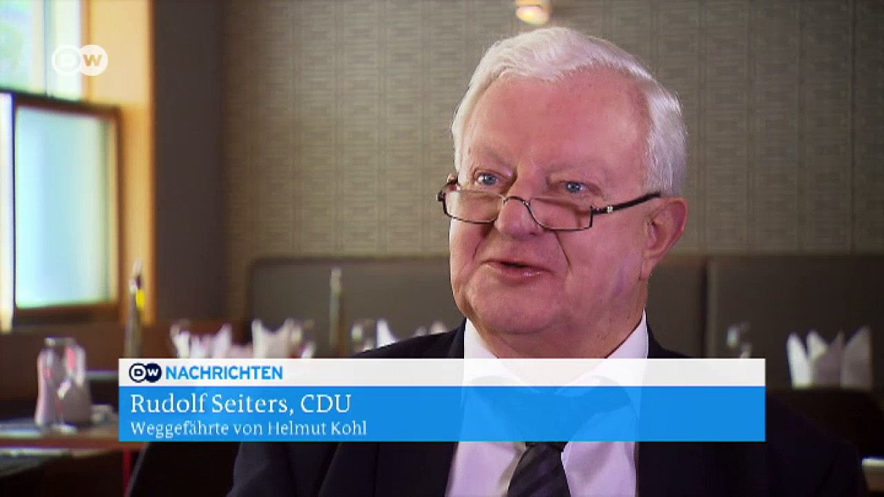 Seiters über kohl: "wir haben uns fast blind verstanden" | dw deutsch