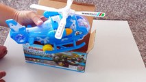 Helicopter for Children Truck TgrRAINS FOR CHILDREN VIDEO - Train Set Railway Merry Trip