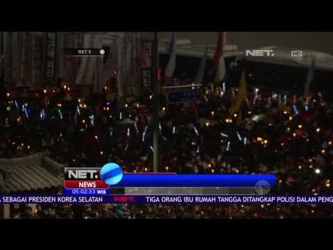 Aksi Warga Korea Selatan Tuntut Mundur Presiden Park Geun-hye - NET5