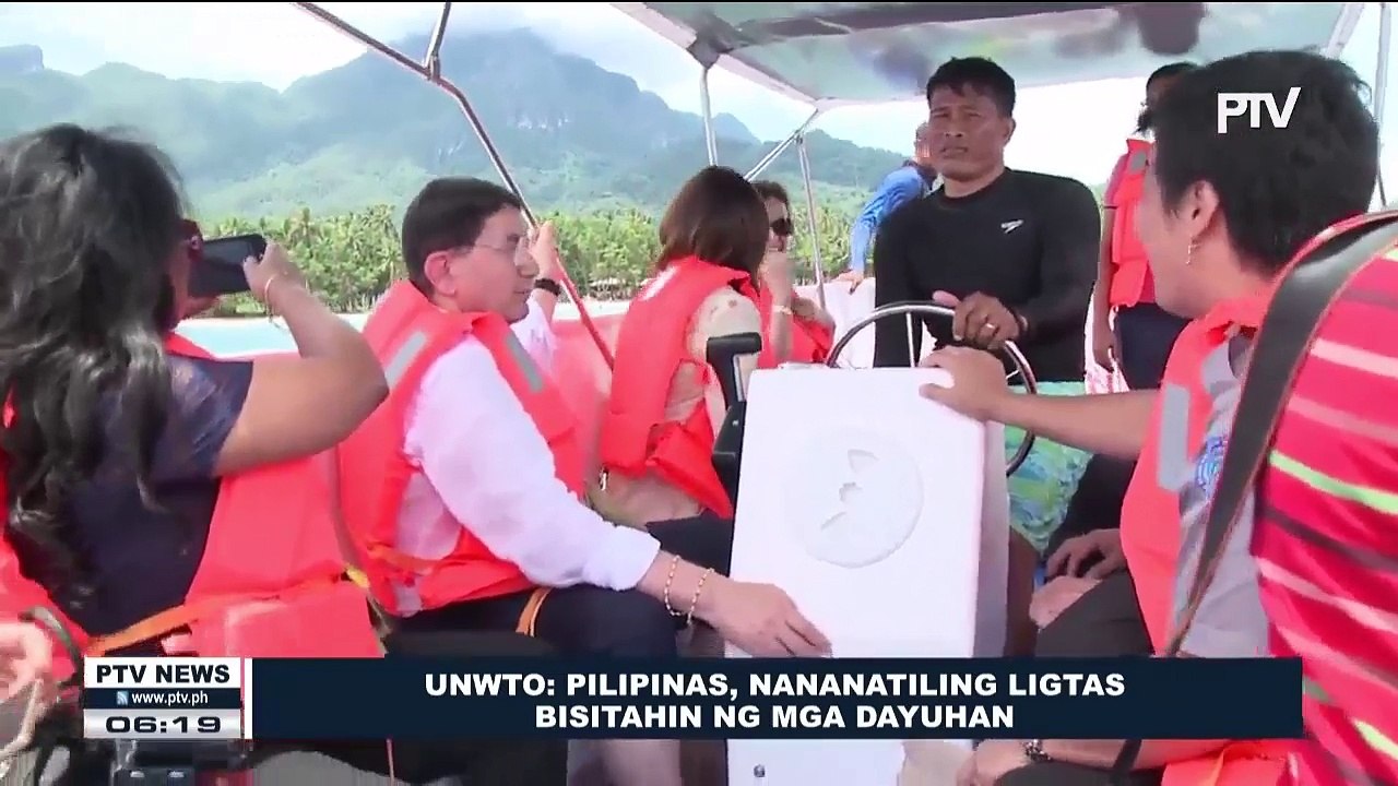 UNWTO: Pilipinas, nananatiling ligtas bisitahin ng mga dayuhan