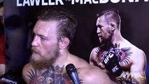 Conor McGregor UFC 187 scrum