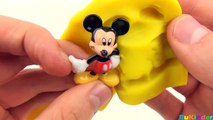 Микки Маус - 01 Триумфальный круассан Открывает киндер play doh сюрприз микки маус целая к