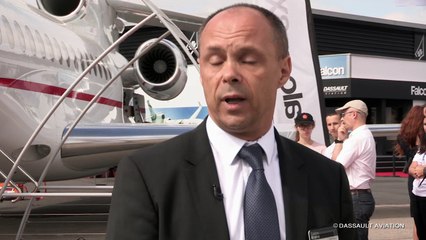 La vente des avions Falcon - Bourget 2017 - Dassault Aviation