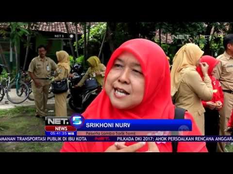 Adu Kuat Tarik Tambang Guru Perempuan Peringati Hari Guru Nasional - NET5