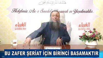 referandumda başkanlık sistemi için ewet oyu çıkması büyük bir zaferdir diyen ke-efir abdü el-le-et