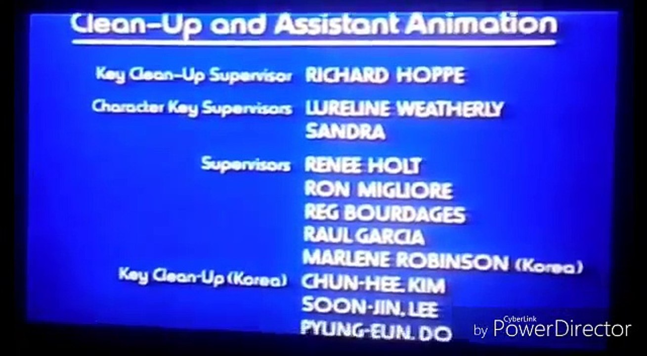 The Chipmunk Adventure! Ending Credits! (German)