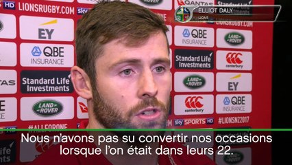 Lions - Daly : ''Les mettre sous pression dans les 22''